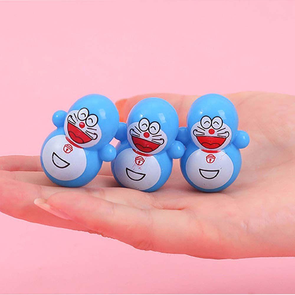 Set 10 Đồ Chơi Xoay Hình Doraemon Giúp Giảm Căng Thẳng