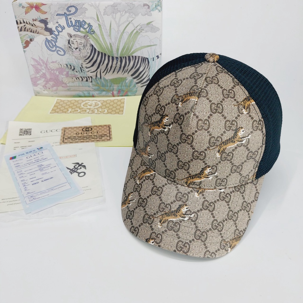 Nón kết gc lưới thú Mũ lưỡi trai Gc hổ bay full box hộp cực đẹp from cực chất (Nón Thiết Kế)