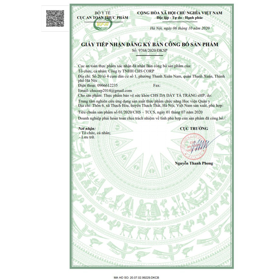 Dạ Dày Tá Tràng eHP Học Viện Quân Y Nghiên Cứu