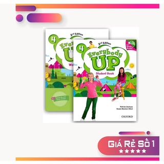 Bản đẹp Combo 2 cuốn Everybody Up 4 phiên bản 2nd Edition