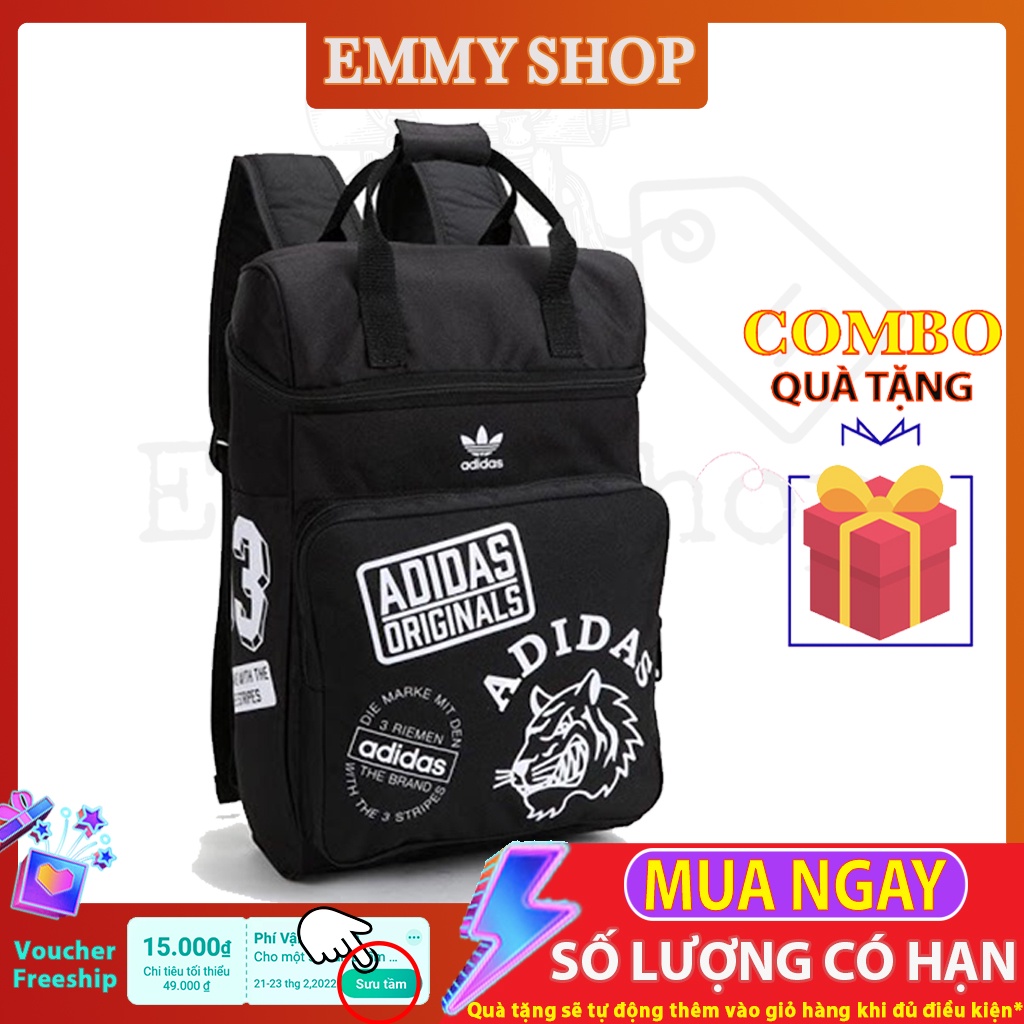 Balo ADIDAS Classic Graphic AZ6268 Backpack thiết kế nhỏ gọn, thời trang, chất liệu Polyester bền đẹp New