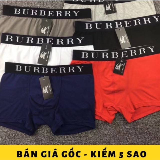 [Hàng Hiệu] Siêu phẩm quần lót nam Burbery