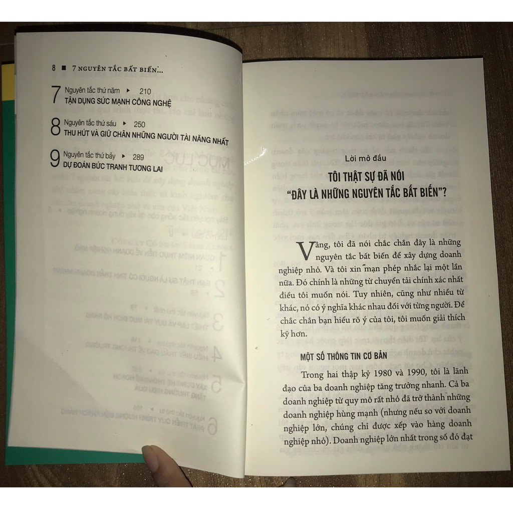 Sách - 7 Nguyên Tắc Bất Biến Để Xây Dựng Doanh Nghiệp Nhỏ (Tái Bản)