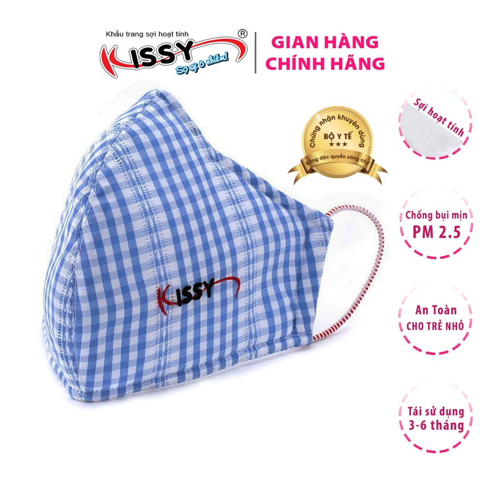 Khẩu Trang Kissy Người Lớn Size L Cho Nam Chống Nắng Và Bụi Mịn Hiệu Quả