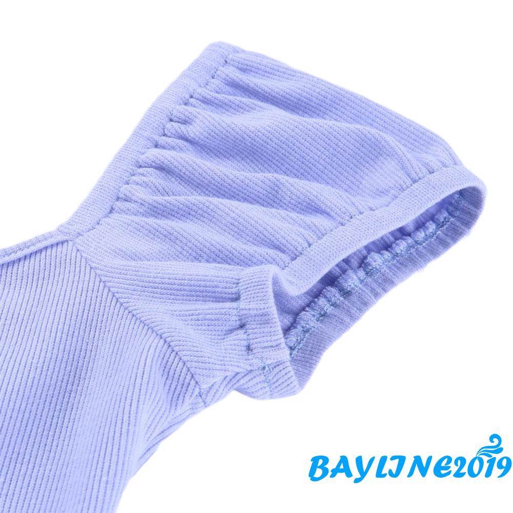 Áo thun cổ vuông tay ngắn màu trơn dáng ôm thời trang mùa hè cho nữ