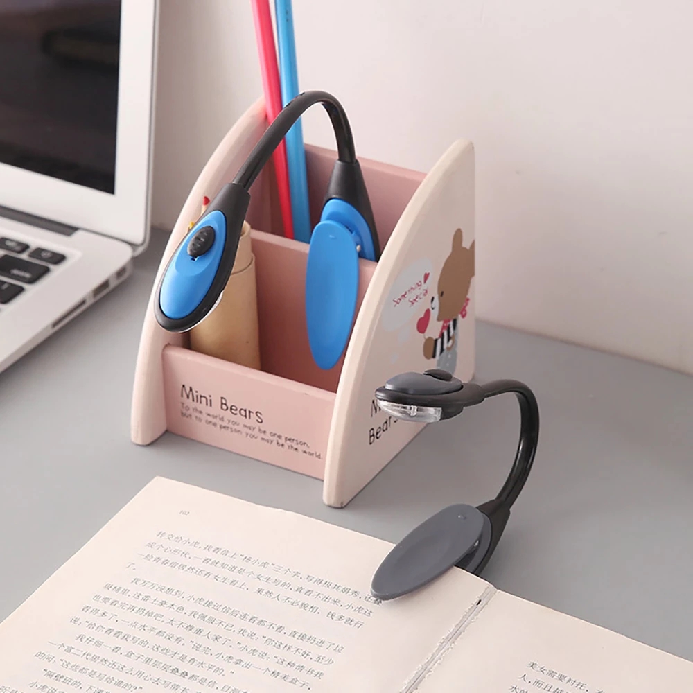 Đèn led đọc sách mini có kẹp linh hoạt tiện dụng