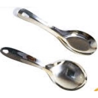 Muôi múc cơm canh inox dày dặn (Muôi đá)