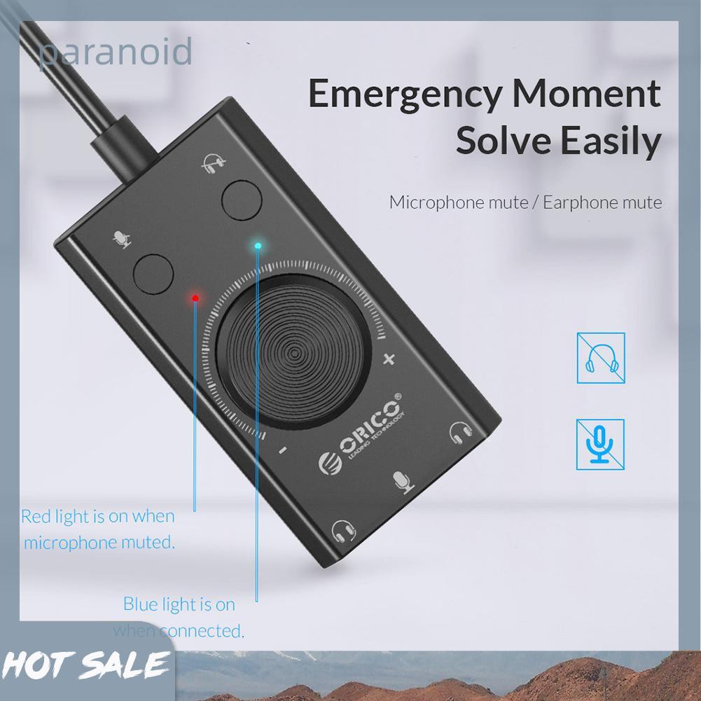 Usb Âm Thanh Orico SC2 Cho PC | BigBuy360 - bigbuy360.vn