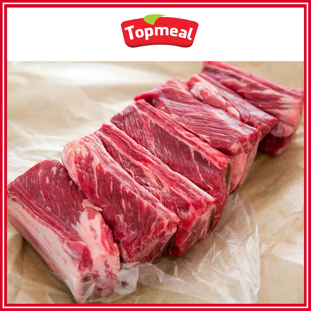 HCM - Sườn bò có xương Topmeal  - Thích hợp với các món nướng, om, hầm, canh, nấu bún,... -