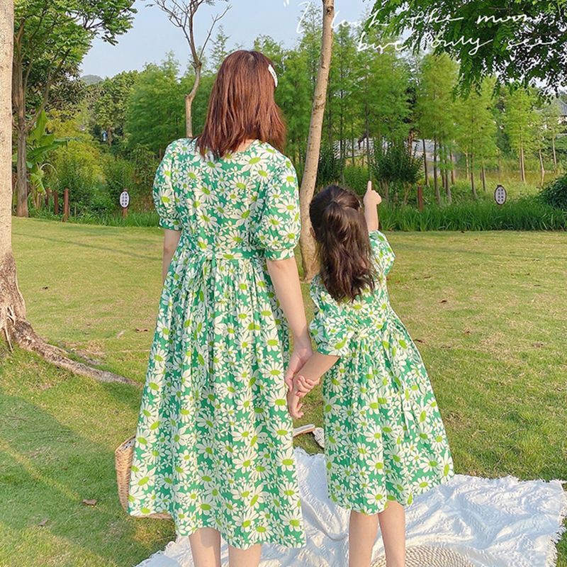 váy áo đôi mẹ và bé