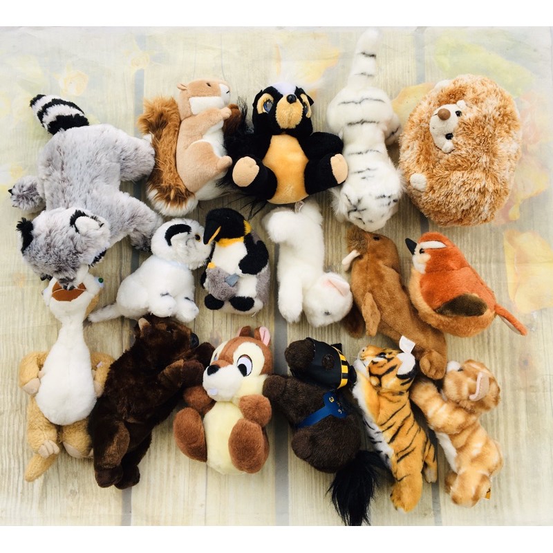 Gấu bông si động vật như thật 18-35cm