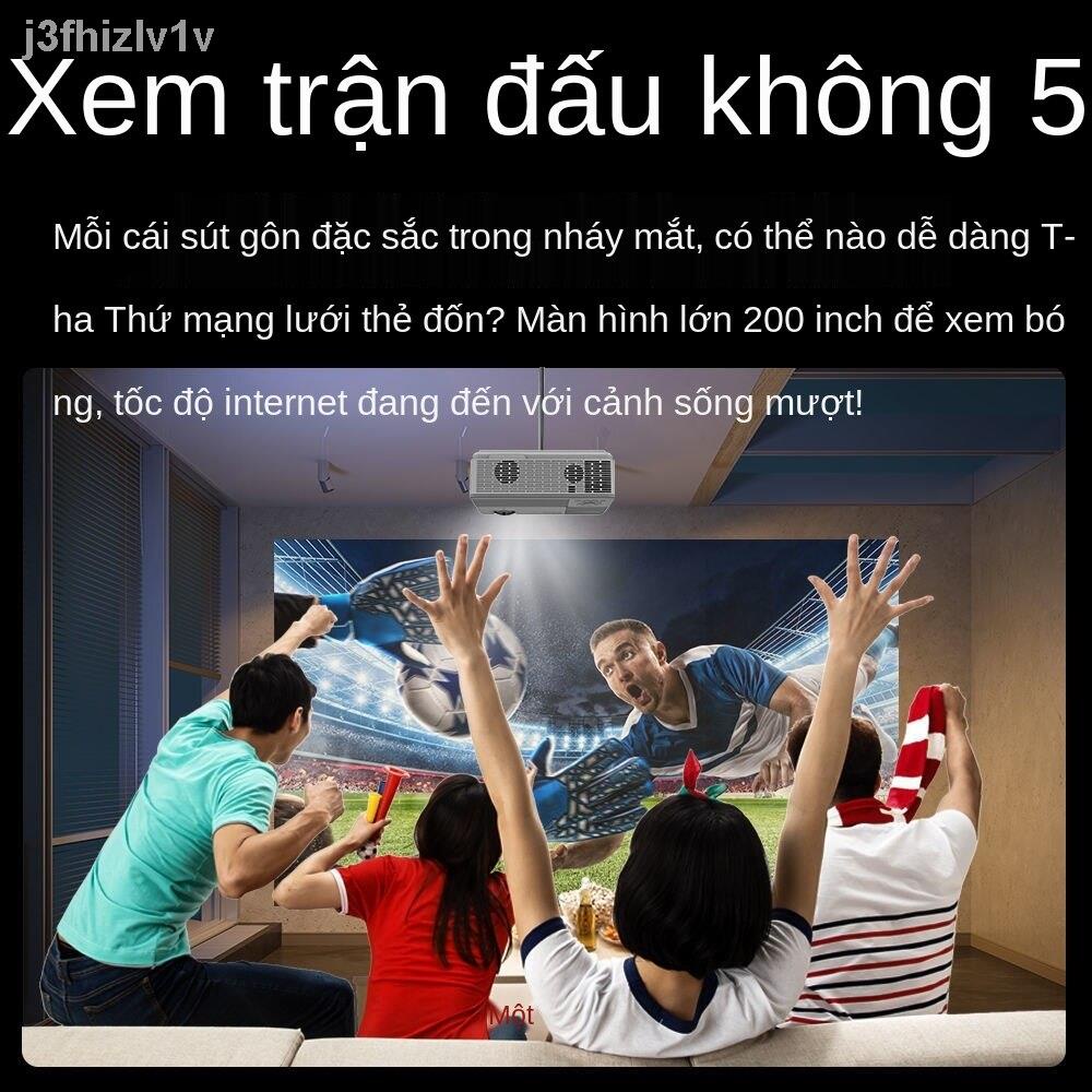 [bán chạy]Máy chiếu 4K gia đình mới của Rui Shida mini treo tường siêu rõ nét với rạp hát tại nhà di động