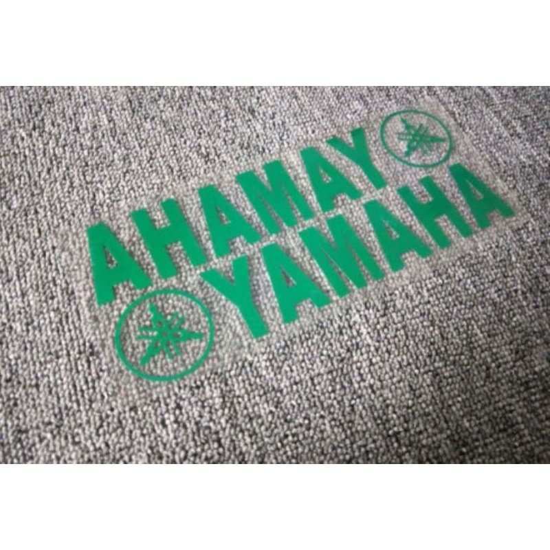 Tem xe Yamaha chất liệu decal cắt theo yêu cầu có nhiều màu