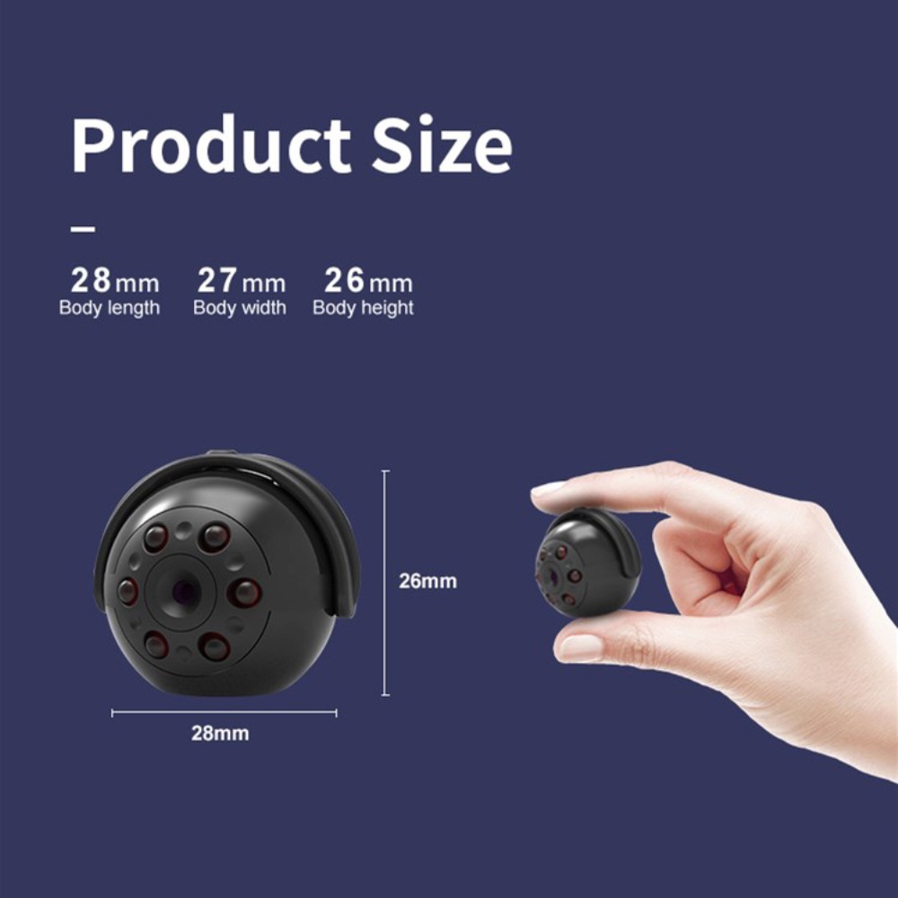 Camera Thể Thao mini Hd 1080P Nhìn Đêm Góc Rộng DV 3C | BigBuy360 - bigbuy360.vn