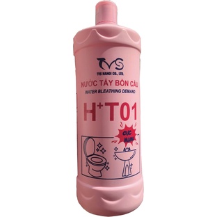 Nước tẩy bồn cầu hằng ngày HT01 960ML CỰC MẠNH đánh bay các vết bẩn cơ bản trên bồn cầu dễ dàng.