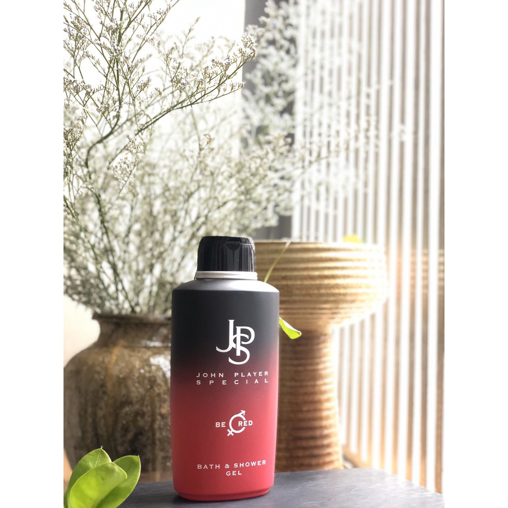 Sữa tắm John Player Special Be Red Bath&amp;Shower, gel tắm mùi hương unisex 500ml Ouibeaute