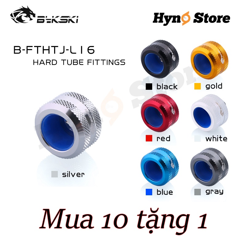 Fit com ống cứng Bykski thế hệ mới OD16 Mua 10 tặng 1 Tản nhiệt nước custom - Hyno Store