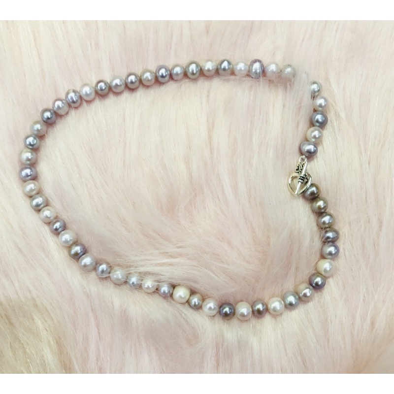 Chuỗi Hạt Ngọc Trai Mix Màu Tím Và Hồng Thời Trang Cho Các Nàng - Ngọc Trai Trường Thịnh