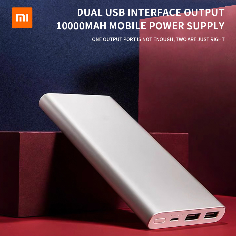 Sạc dự phòng nhanh XIAOMI 10000 mAh cho Android iPhone