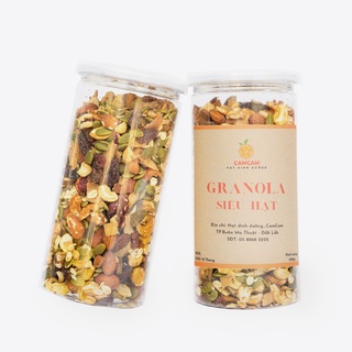 GRANOLA Siêu Hạt, Ngũ Cốc Ăn Kiêng Healthy, Giảm Cân