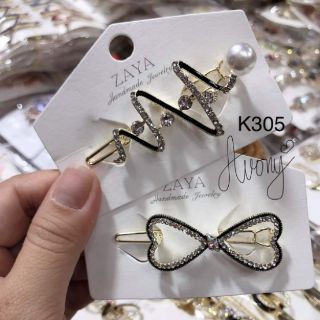 Kẹp tóc mái lấp lánh - mái gài