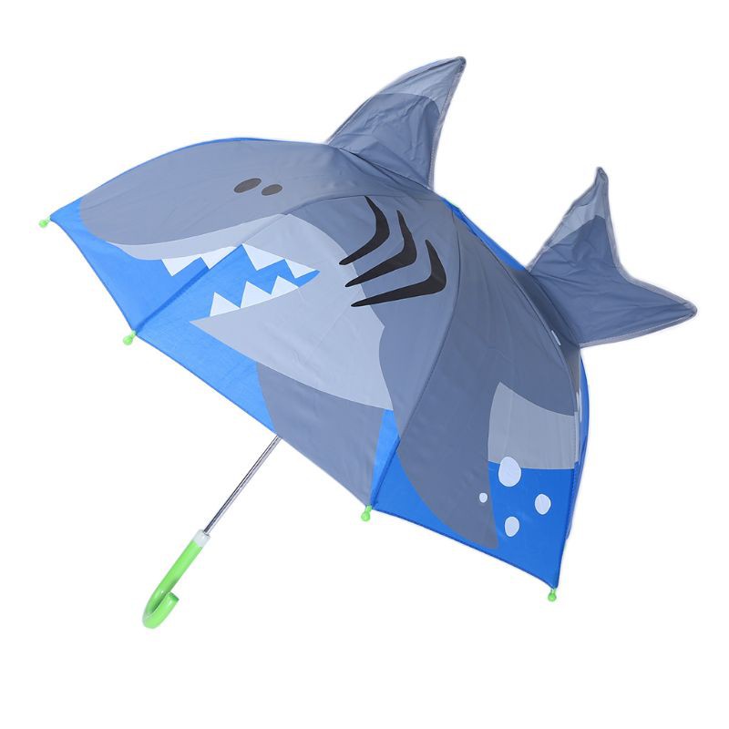 Dù in họa tiết hoạt hình đáng yêu có tay cầm dài cho trẻ em