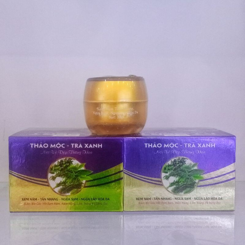 [ CHÍNH HÃNG] Kem Pt-Bert Thảo Mộc Trà Xanh -Nám-Tàn Nhang 30g