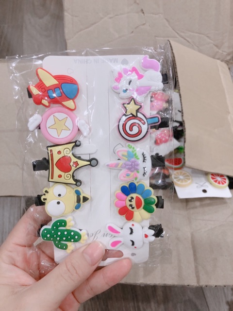 Kẹp tóc hoạt hình ngộ nghĩnh