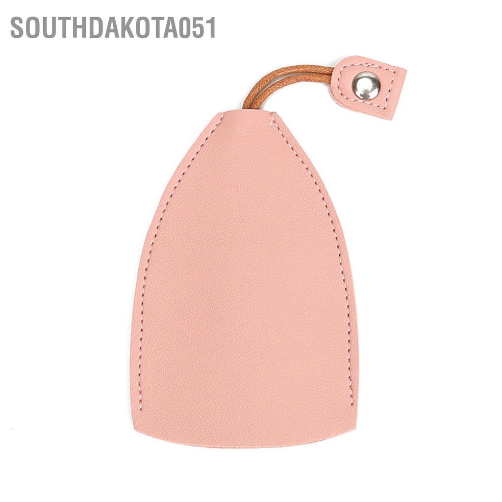 Southdakota051 Hộp đựng chìa khóa ô tô Loại kéo thời trang PU Dễ thương Chìa Fob Bảo vệ Túi
