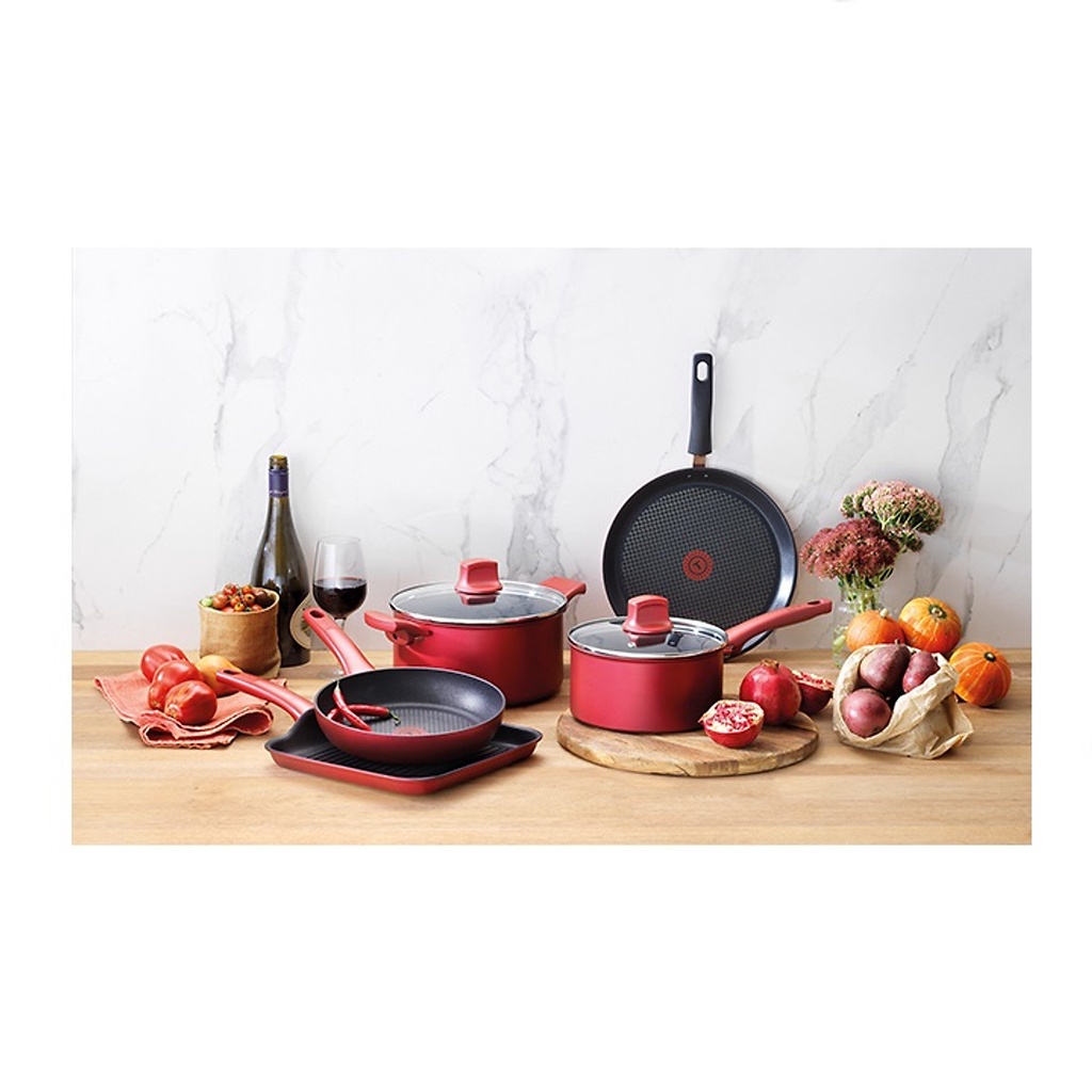 Quánh Chống Dính Tefal Daily Chef 16cm Nội Địa Đức Dung Tích 1,5L Nồi Cán Dài Chống Dính Đa Năng GermanySnT 240157
