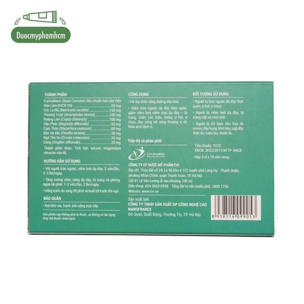 Gastosic – Hỗ Trợ Trào Ngược, Ngừa Tái Phát, Ngăn Biến Chứng