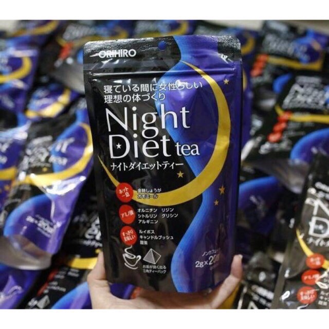 Trà giảm cân Night Diet Tea Orihiro Nhật Bản