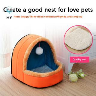 Nhà ngủ ấm áp mềm mại dành cho thú cưng