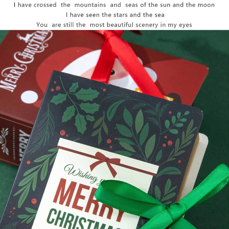 Hộp Đựng Sách Giáng Sinh Bí Ẩn Sáng Tạo Ốp