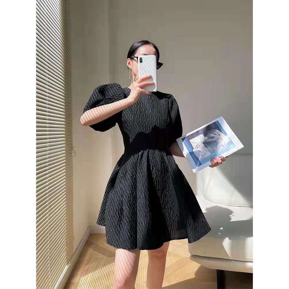 Đầm Ngắn Tay Phồng Dáng Rộng Thời Trang Mùa Hè Hàng Mới Dành Cho Bạn Nữ 2021 | BigBuy360 - bigbuy360.vn