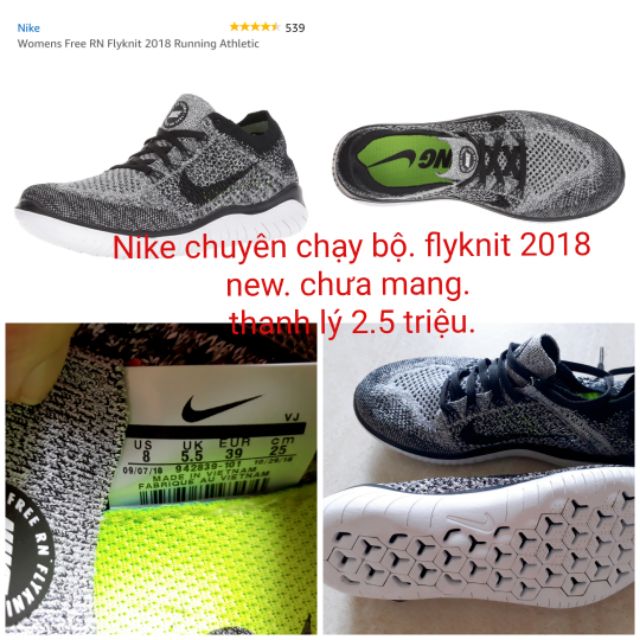 Giày Nike Free RN flyknit 2018