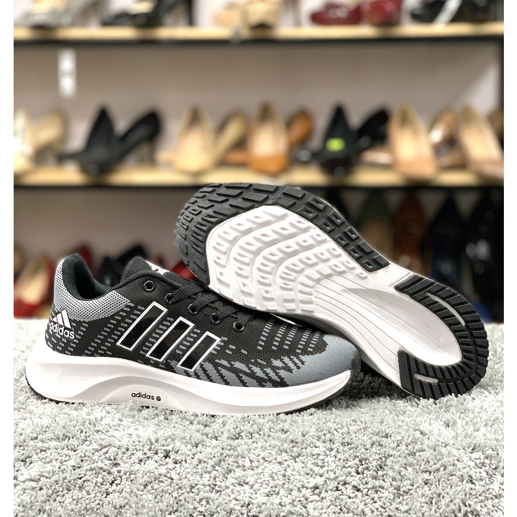 Giày thể thao nam giày ADIDAS 3 vạch trẻ trung, năng động | BigBuy360 - bigbuy360.vn