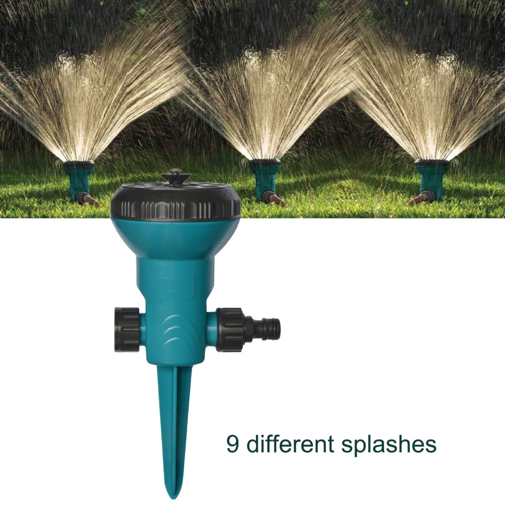 Vòi Phun Nước Hình Tròn 9 Chế Độ Đa Năng Siêu Bền Tiện Dụng Cho Sân Vườn