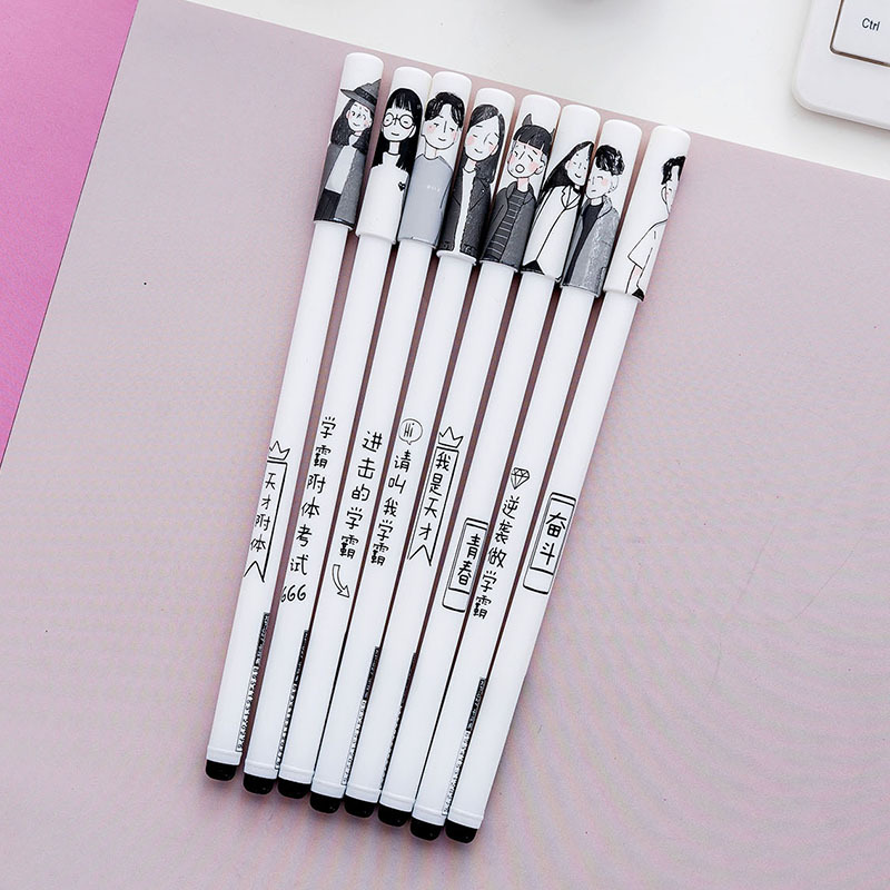 Bút Mực Đen Ngòi 0.5mm Dành Cho Học Sinh