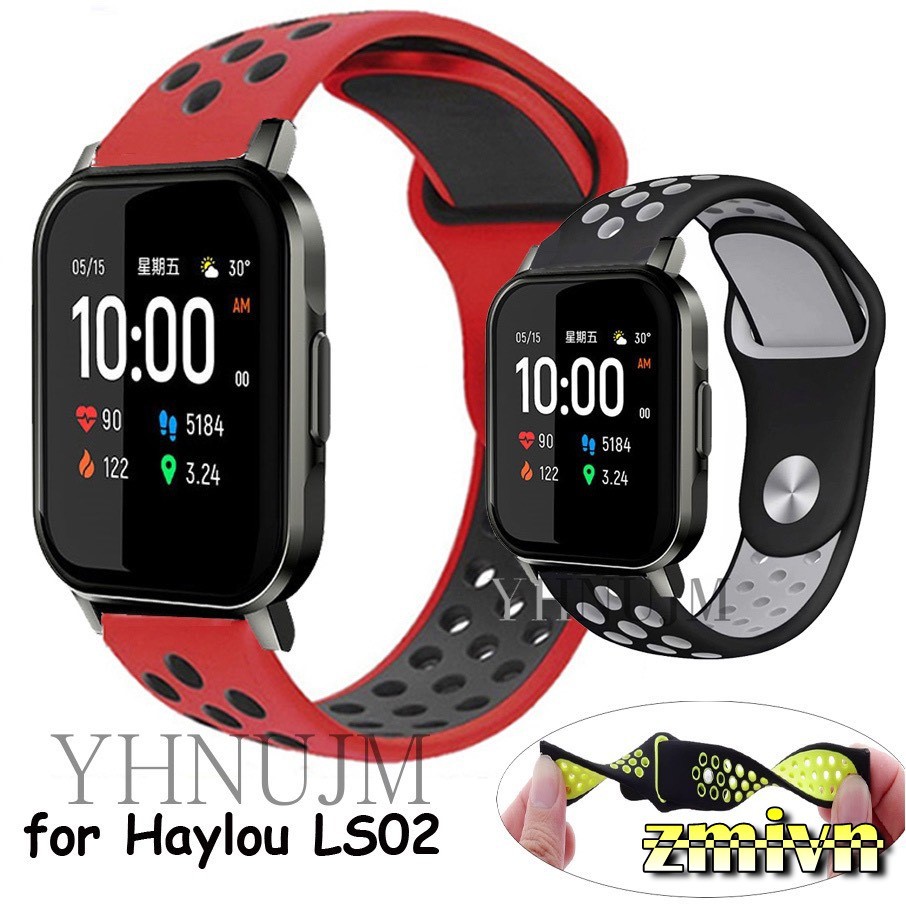 Dây đeo Nike cho Xiaomi Haylou LS02/ Amazfit Gts 2 / Ticwatch Ls02 / Comi P8 / Gtr 42mm...