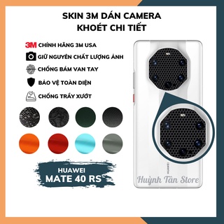 Miếng dán camera huawei mate 40 rs skin 3m chính hãng từ USA chống trầy xướt mua 1 tặng 1 phụ kiện huỳnh tân store