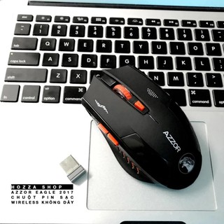 Chuột Pin Sạc Không Dây Azzor Version 2 (Đen)
