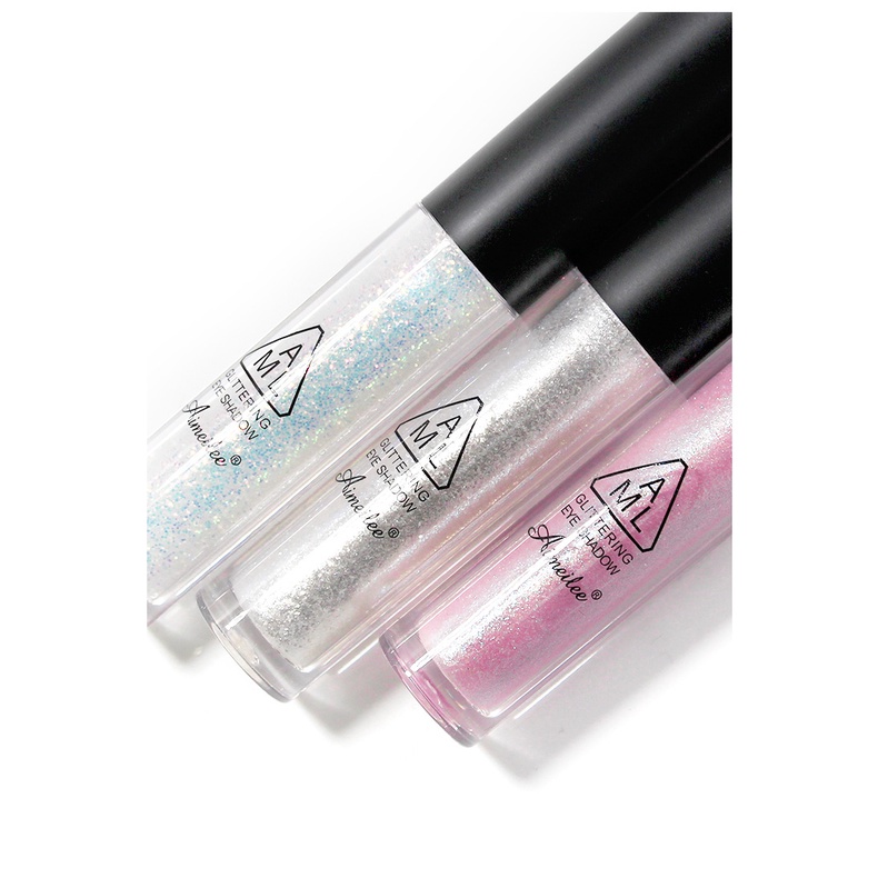 [Hàng mới về] Phấn mắt dạng lỏng ánh kim tuyến lấp lánh không thấm nước thiết kế lâu trôi