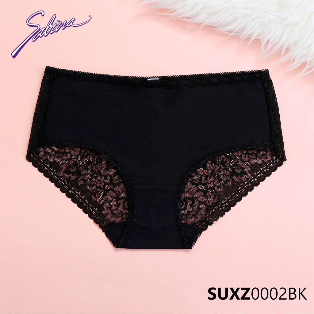 [Mã WABRS31 giảm 20% tối đa 100k đơn 150k] Quần Lót Lưng Vừa Cạp Cao Vừa Phối Ren Mặt Sau Panty Zone By Sabina SUXZ0002 | BigBuy360 - bigbuy360.vn
