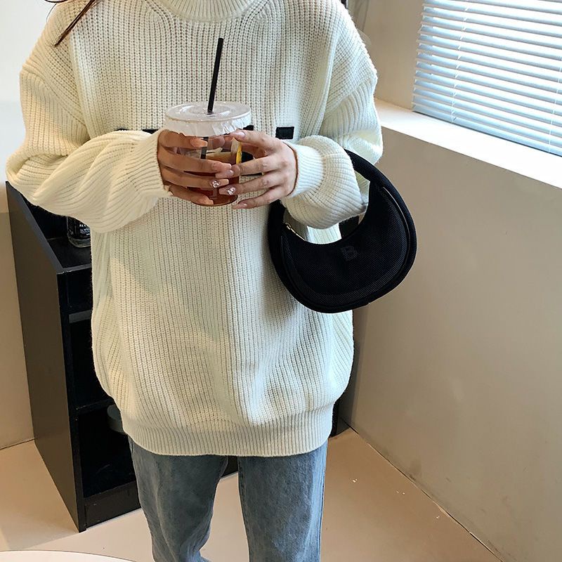 Túi Đeo Chéo Mini Hình Bánh Donut Xinh Xắn Cho Nữ