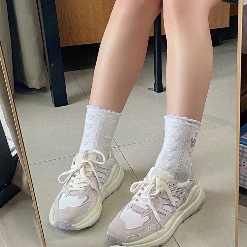 Giày Thể Thao Đế Dày Tăng Chiều Cao Phong Cách Hàn Quốc Thời Trang Cho Nữ