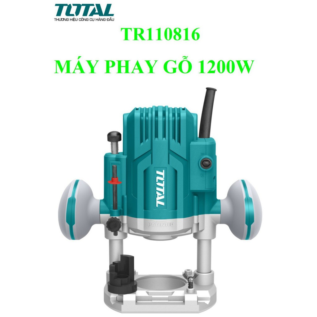 Máy phay gỗ 1200W total TR110816