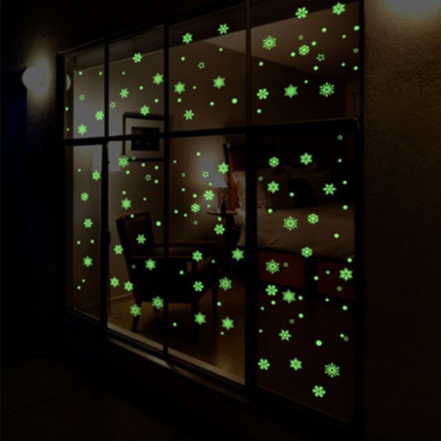 Bông tuyết dạ quang phát sáng
