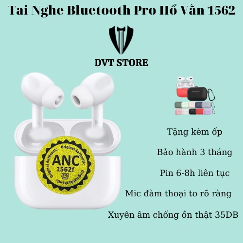 Tai Nghe Bluetooth TWS Pro Louda ANC 1562 - Xuyên Âm Chống Ồn - Cảm Biến Lực - Pin 7-8H
