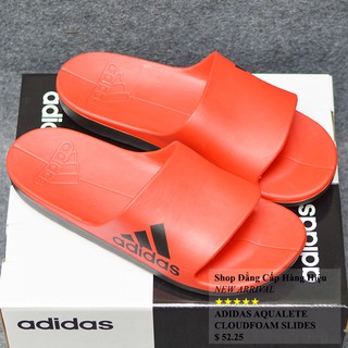 Dép Adidas Aqualete CF đỏ đế đen